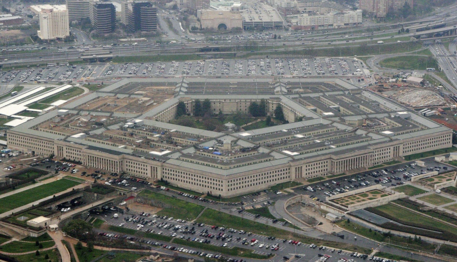 Sídlo amerického ministerstva obrany známé jako Pentagon