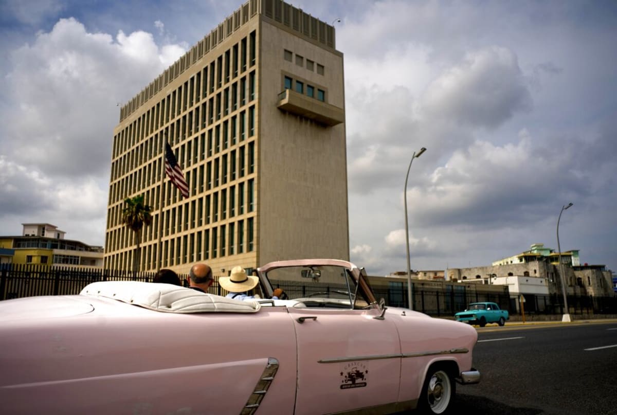 Americká ambasáda v kubánské metropoli Havaně