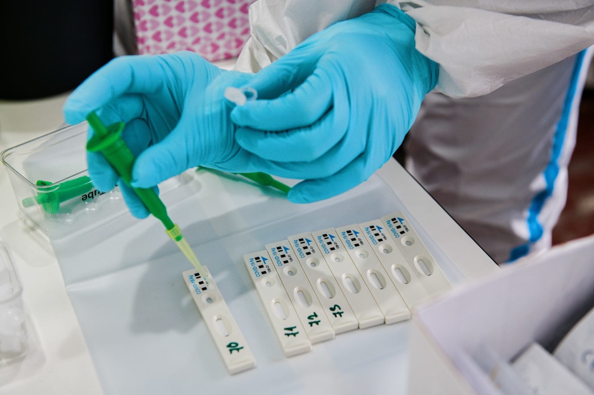 Na výsledky antigenních testů se čeká jen 15 až 30 minut. Výsledky PCR testů jsou většinou za čtyři hodiny.