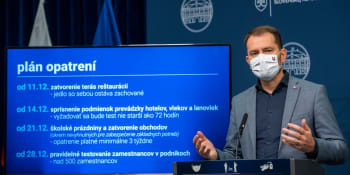 Slovensko kvůli koronaviru zpřísní karanténní opatření, zavře většina prodejen 