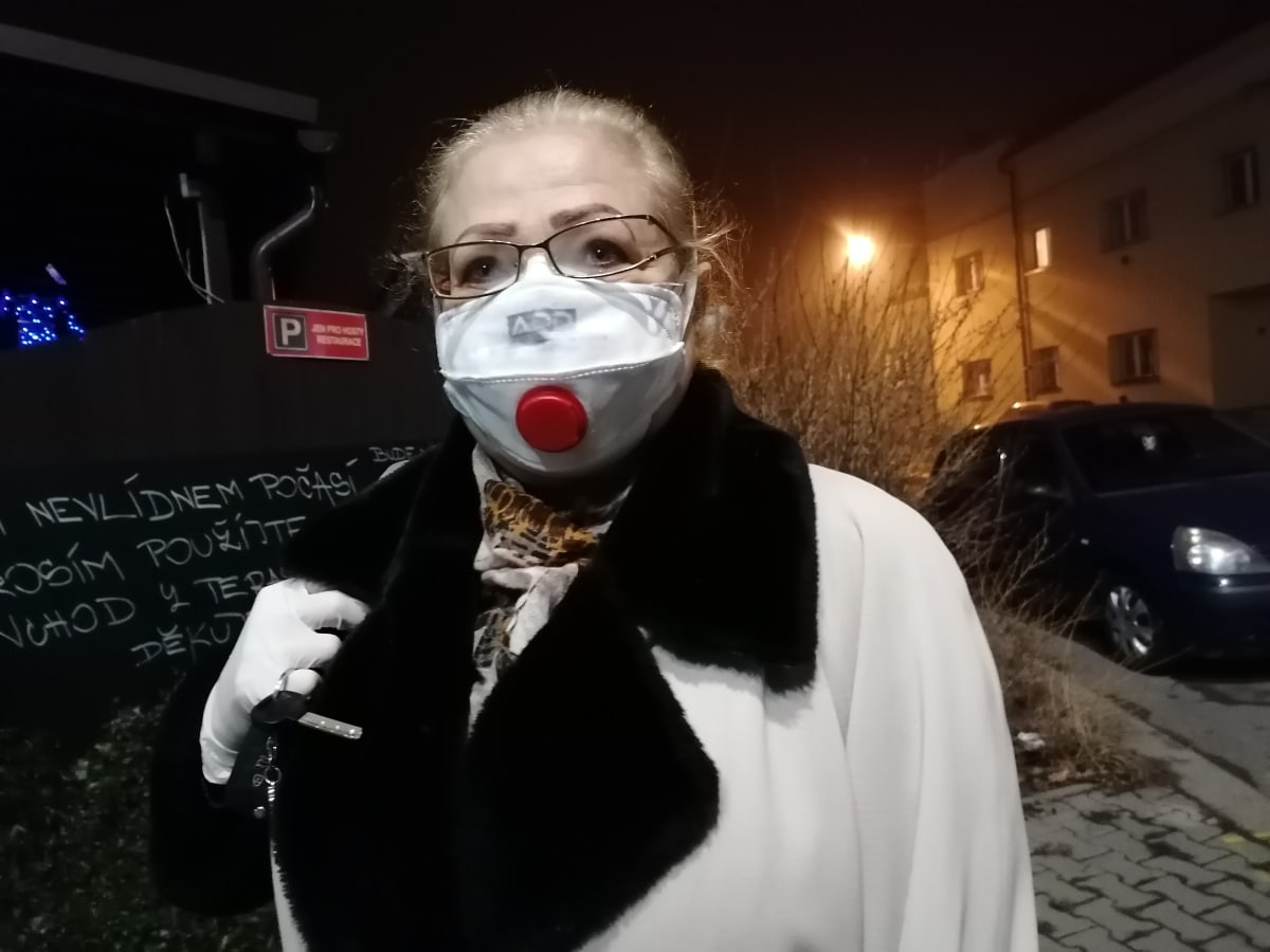 Ekatěrina Garbová, přímá svědkyně střelby z čekárny v ostravské  fakultní nemocnici.