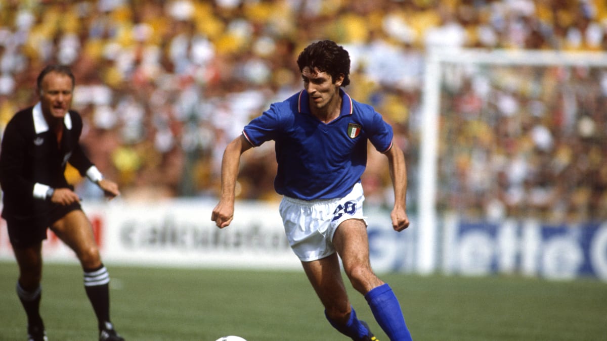 Paolo Rossi na mistrovství světa 1982 proti Brazílii