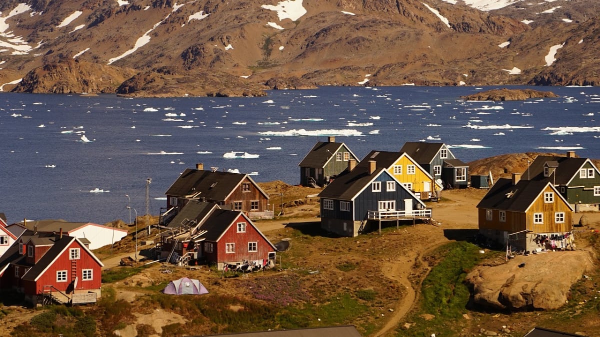 Domky v Grónsku