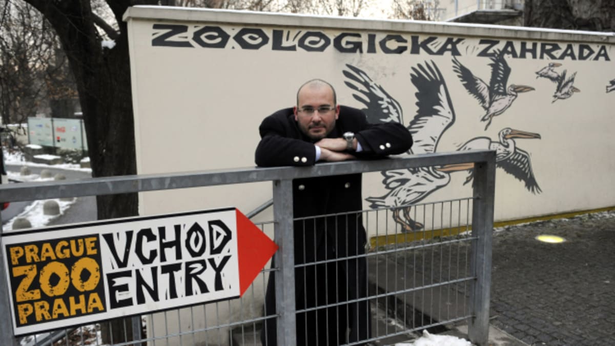 Ředitel pražské zoo v Troji Miroslav Bobek