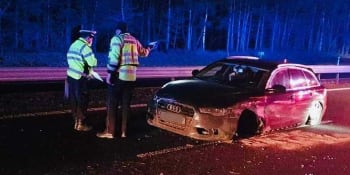 Dvě nehody na D4 uzavřely ve čtvrtek dálnici u Voznice, zranili se tři lidé