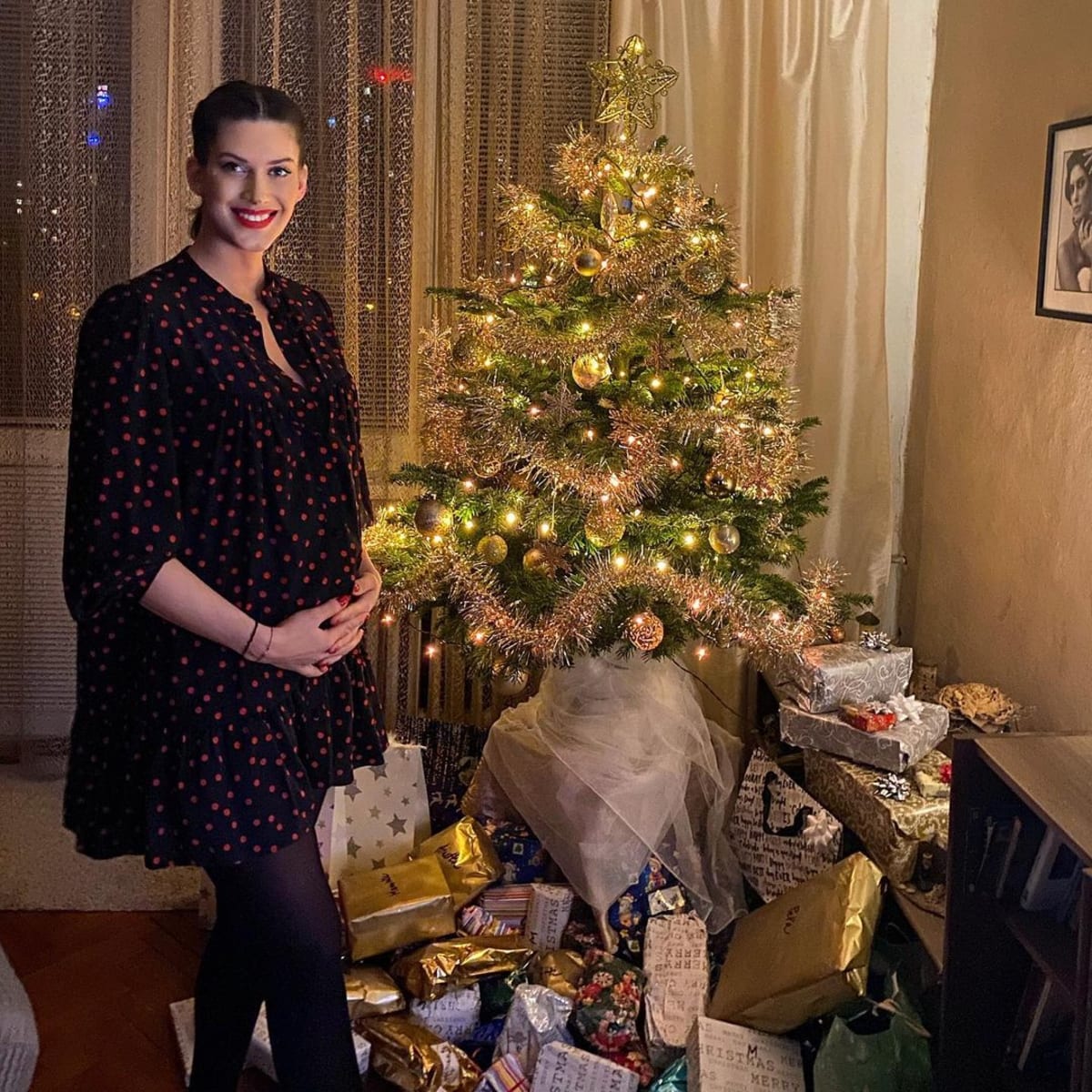 Aneta Vignerová byla loňské Vánoce ještě těhotná.