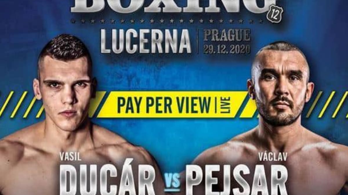 V Lucerně se v úterý proti sobě poprvé postaví boxeři Vasil Ducár a Václav Pejsar