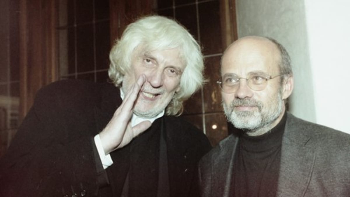Petr Hapka a Michal Horáček na archivním snímku.