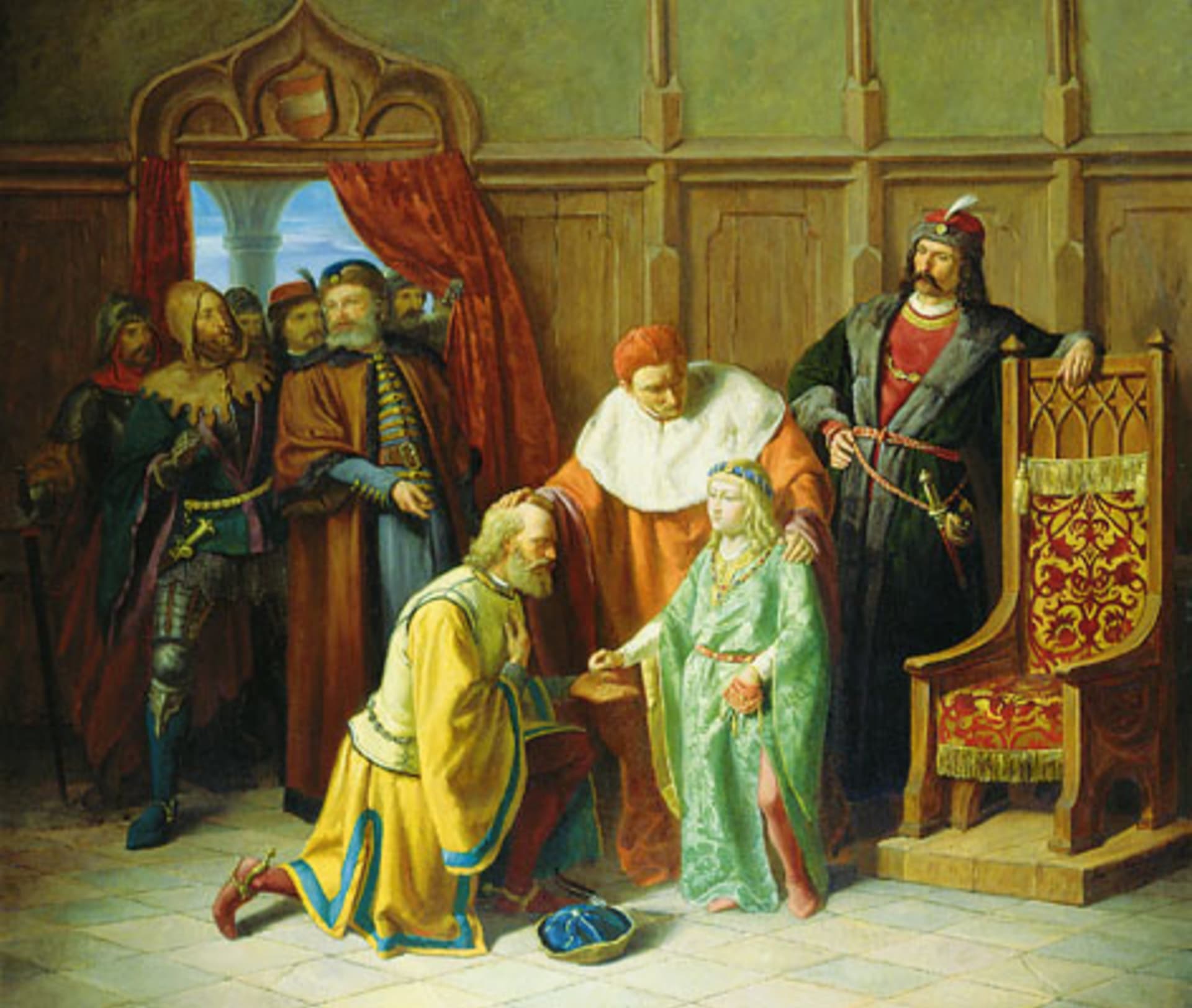 Vláda mladého krále Ladislava Pohrobka z rodu Habsburků.