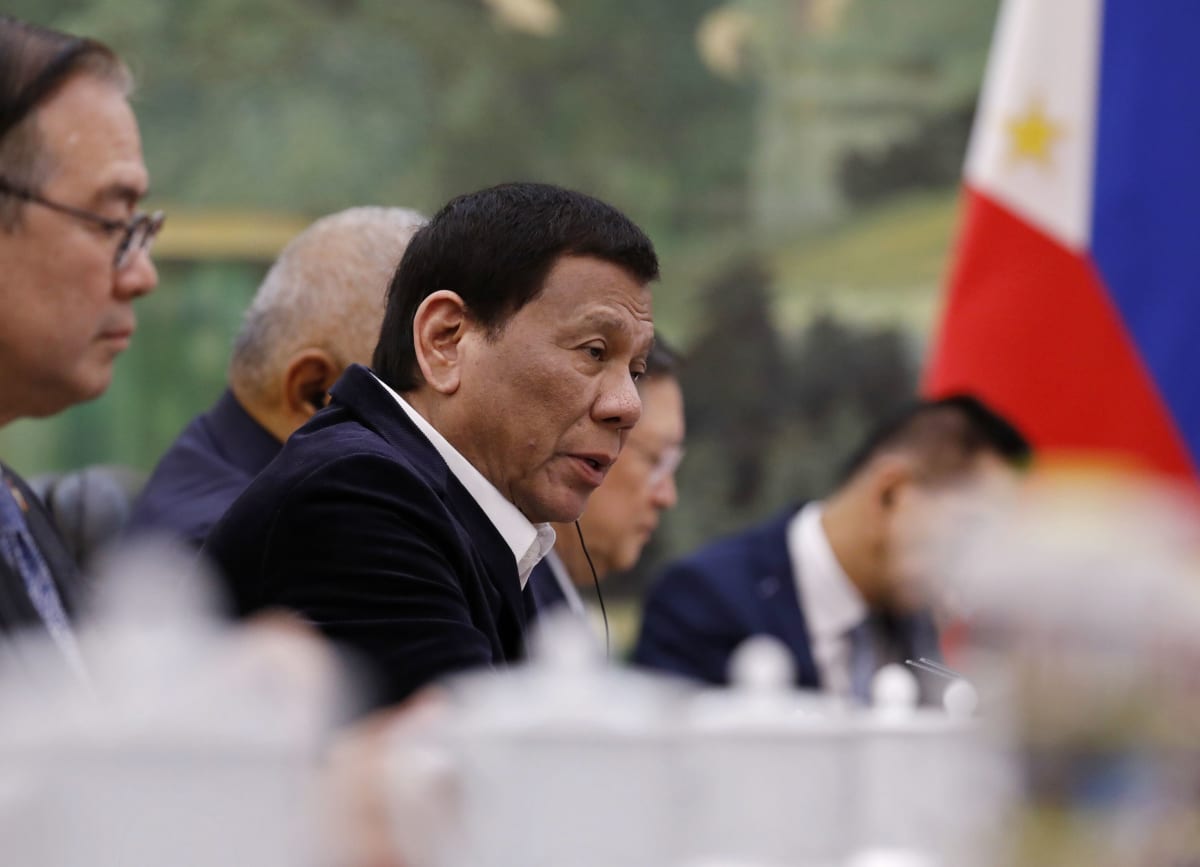 Filipínský prezident Rodrigo Duterte je znám svými sexistickými výroky. 