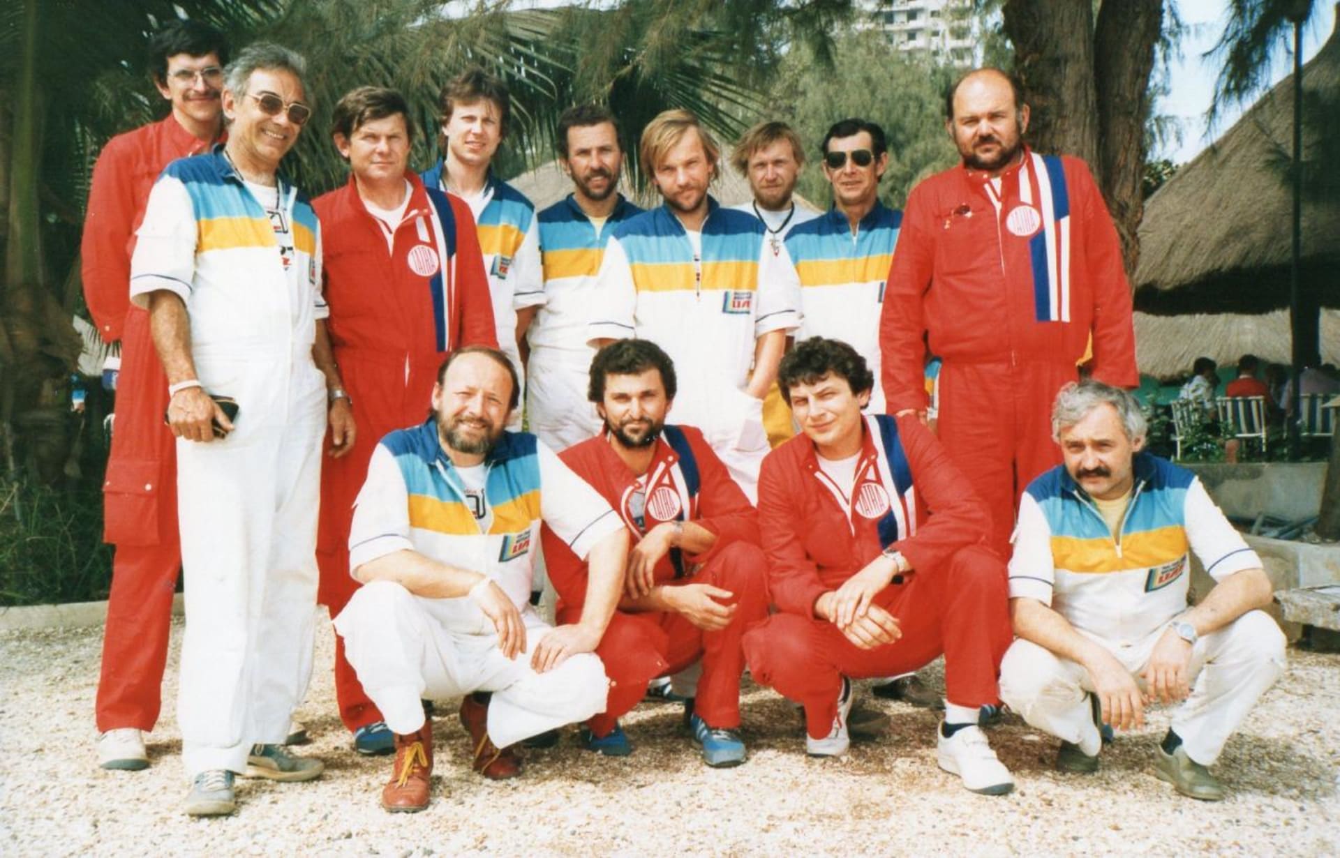 České posádky na Dakaru 1986