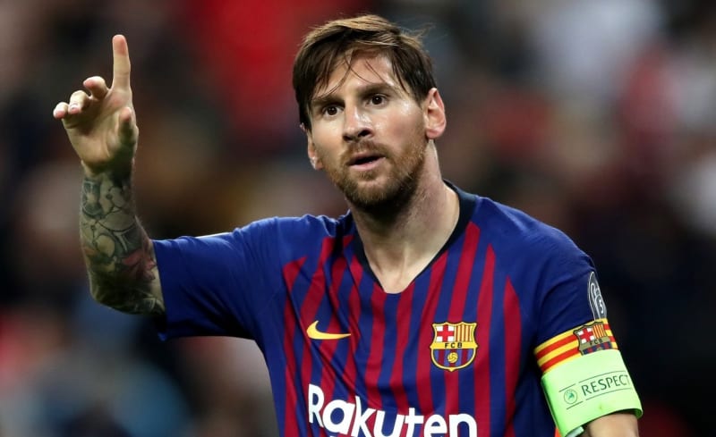 Šestinásobný vítěz Zlatého míče Lionel Messi.