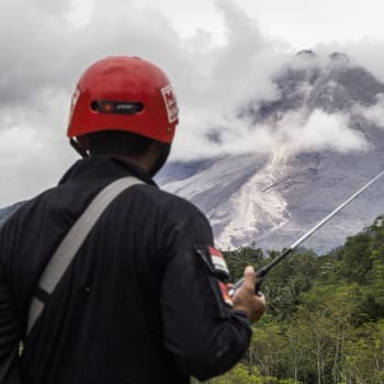Nejaktivnější indonéská sopka Merapi vybuchla 27. ledna. 
