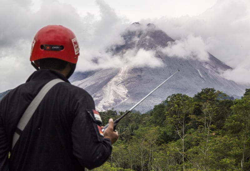 Nejaktivnější indonéská sopka Merapi vybuchla 27. ledna.