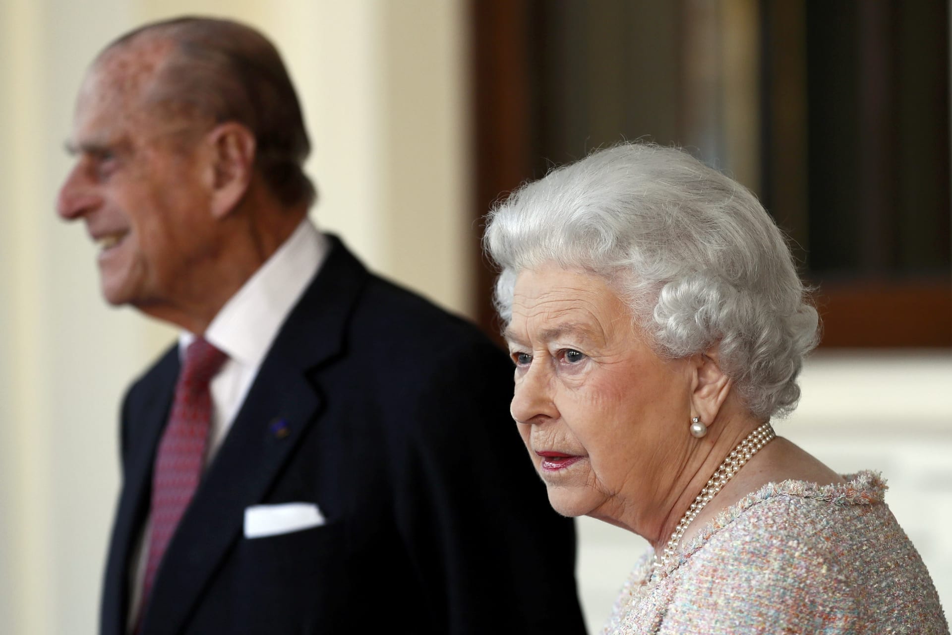 Královna Alžběta II. a její manžel princ Filip na snímku z roku 2016