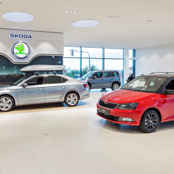 Prodejna nových automobilů Škoda
