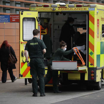 Příjem pacientů v Královské londýnské nemocnici