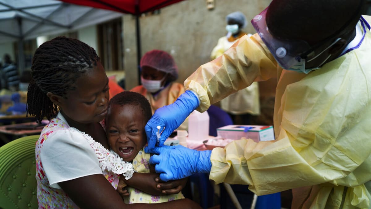 Očkování občanů v Demokratické republice Kongo (Ilustrační foto)