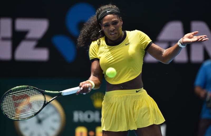 Křiklavé oblečení má Serena Williamsová ráda, což ukázala i na Australian Open v sezoně 2016.