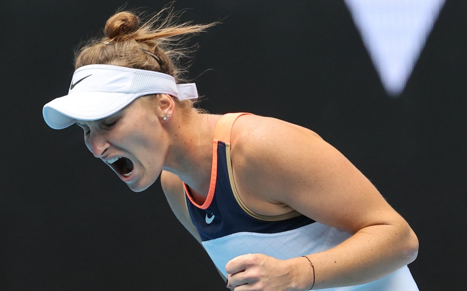 Markéta Vondroušová je na Australian Open už v osmifinále. Do této fáze se v Melbourne dostala poprvé.