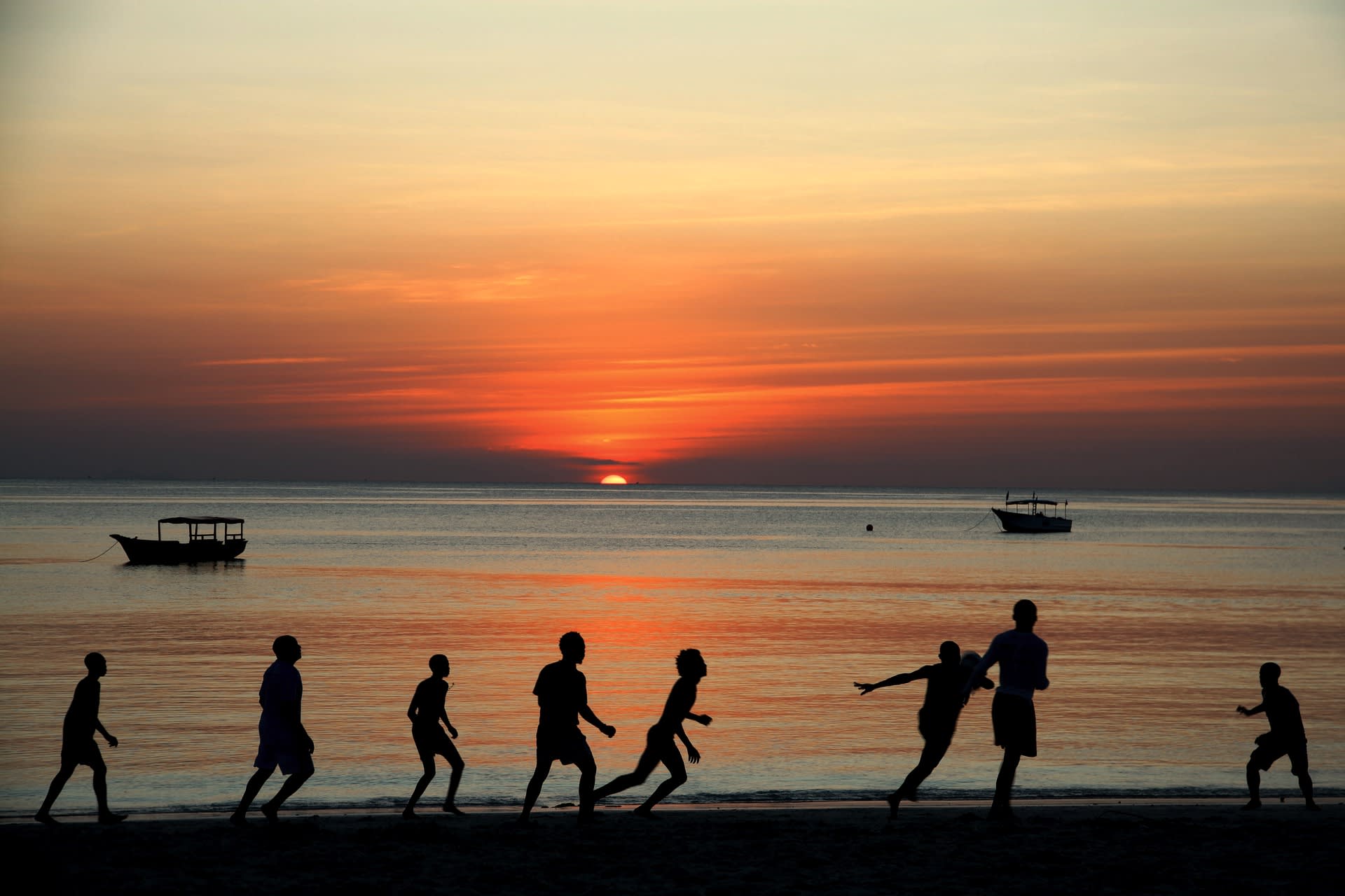 Ostrov Zanzibar se nachází při východoafrickém pobřeží.