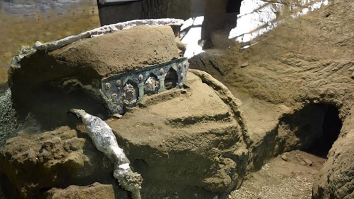 Archeologové odkryli zachovalý obřadní kočár.