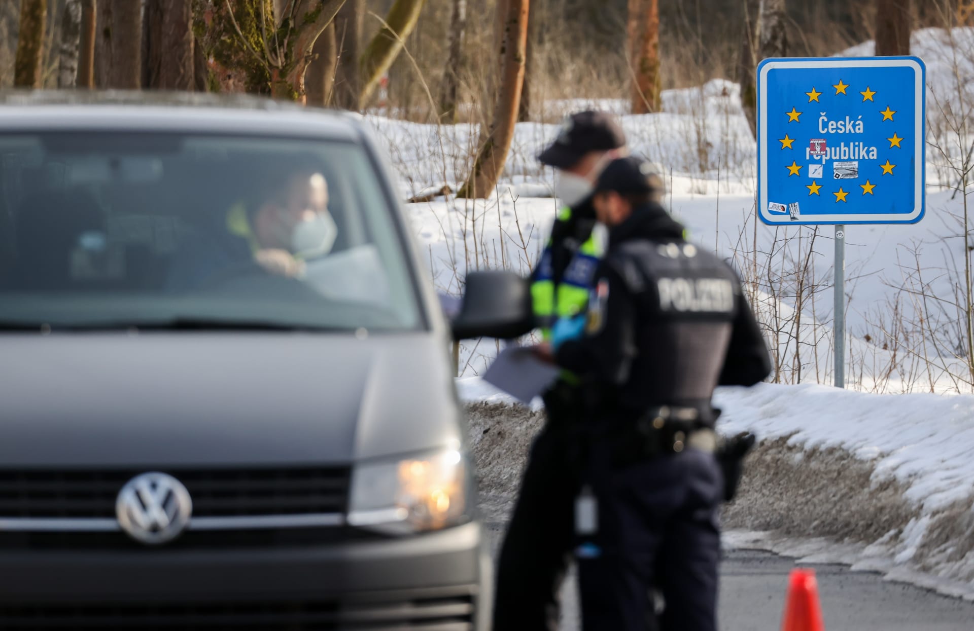 Německo prodlouží kontroly na hranicích s Českem. (Ilustrační foto)