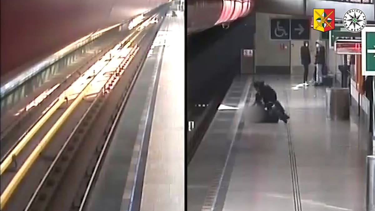 Muž koncem února napadl seniora ve stanici metra Střížkov.