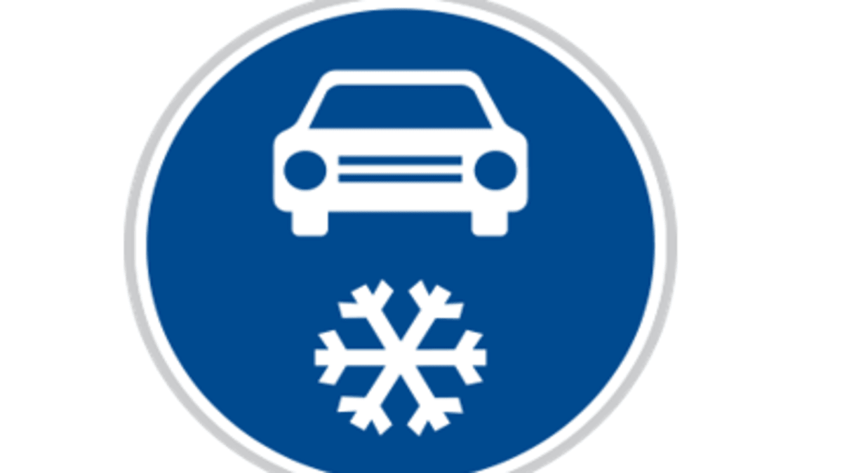 Dopravní značení: Zimní výbava