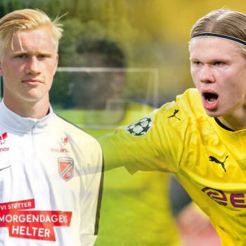 Albert Braut Tjaaland si stejně jako jeho bratranec a současná hvězda Borussie Dortmund Erling Haaland vybral pro svůj rozvoj norský klub Molde. A vypadá to, že mu toto prostředí svědčí.