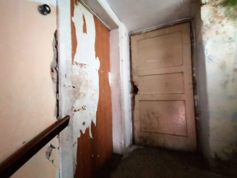 I za tyto dveře v Božkově ulici 53 poslanec Volný ubytoval Romy.