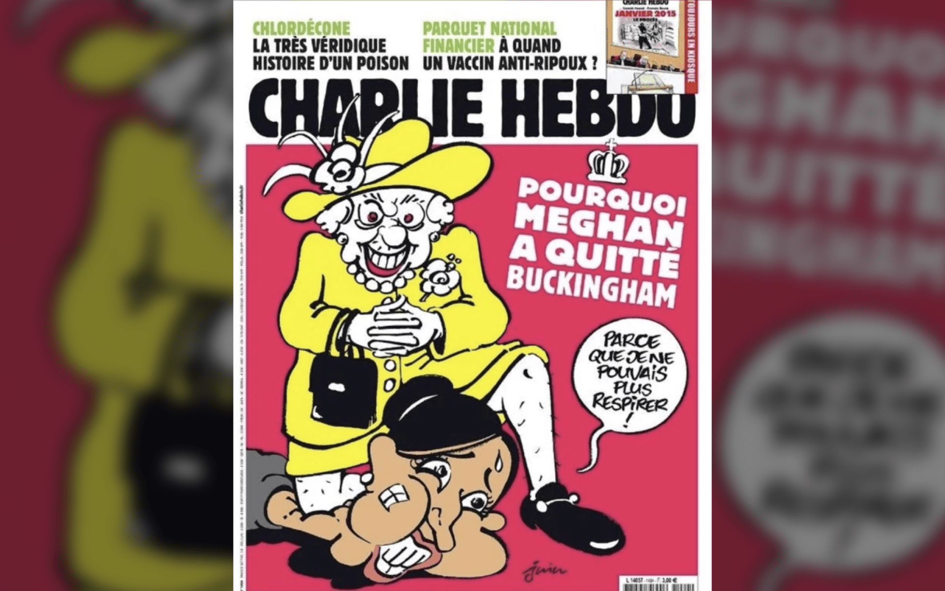 Charlie Hebdo vytvořil další karikaturu.