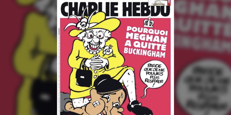 Charlie Hebdo a karikatura královny Alžběty II.