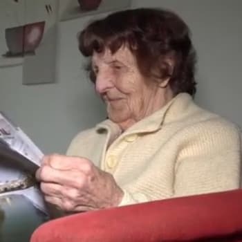 101letá Ludmila Klaudová
