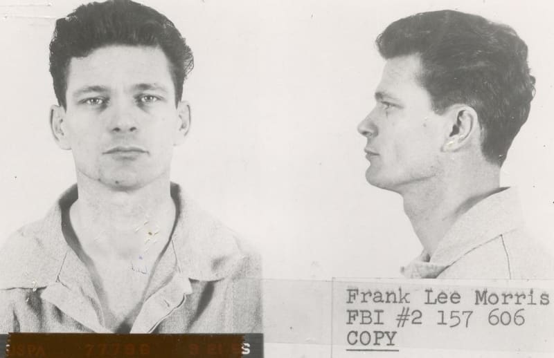 Vězeň Frank Morris, který z Alcatrazu uprchl.