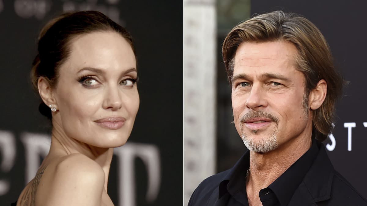 Herečka Angelina Jolie a její exmanžel Brad Pitt