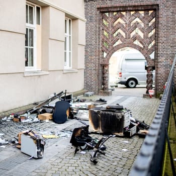 Žhářský útok na radnici v německém městě Delmenhorst
