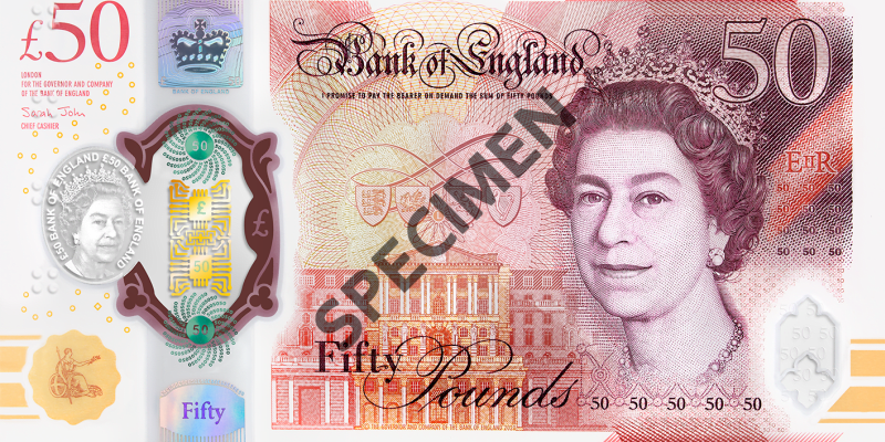 Bankovky s Alžbětou II.