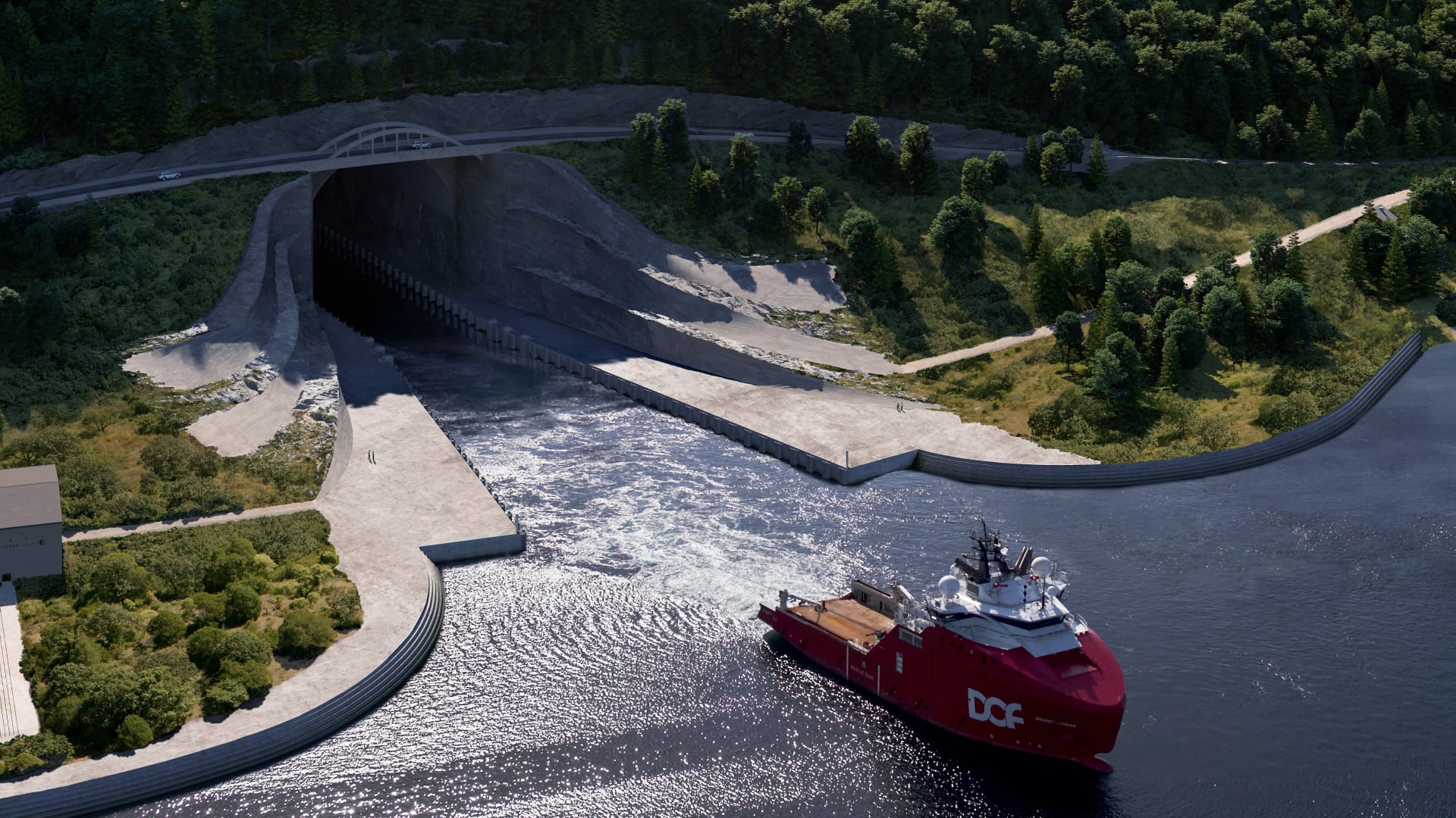 V Norsku chtějí vybudovat první lodní tunel na světě.