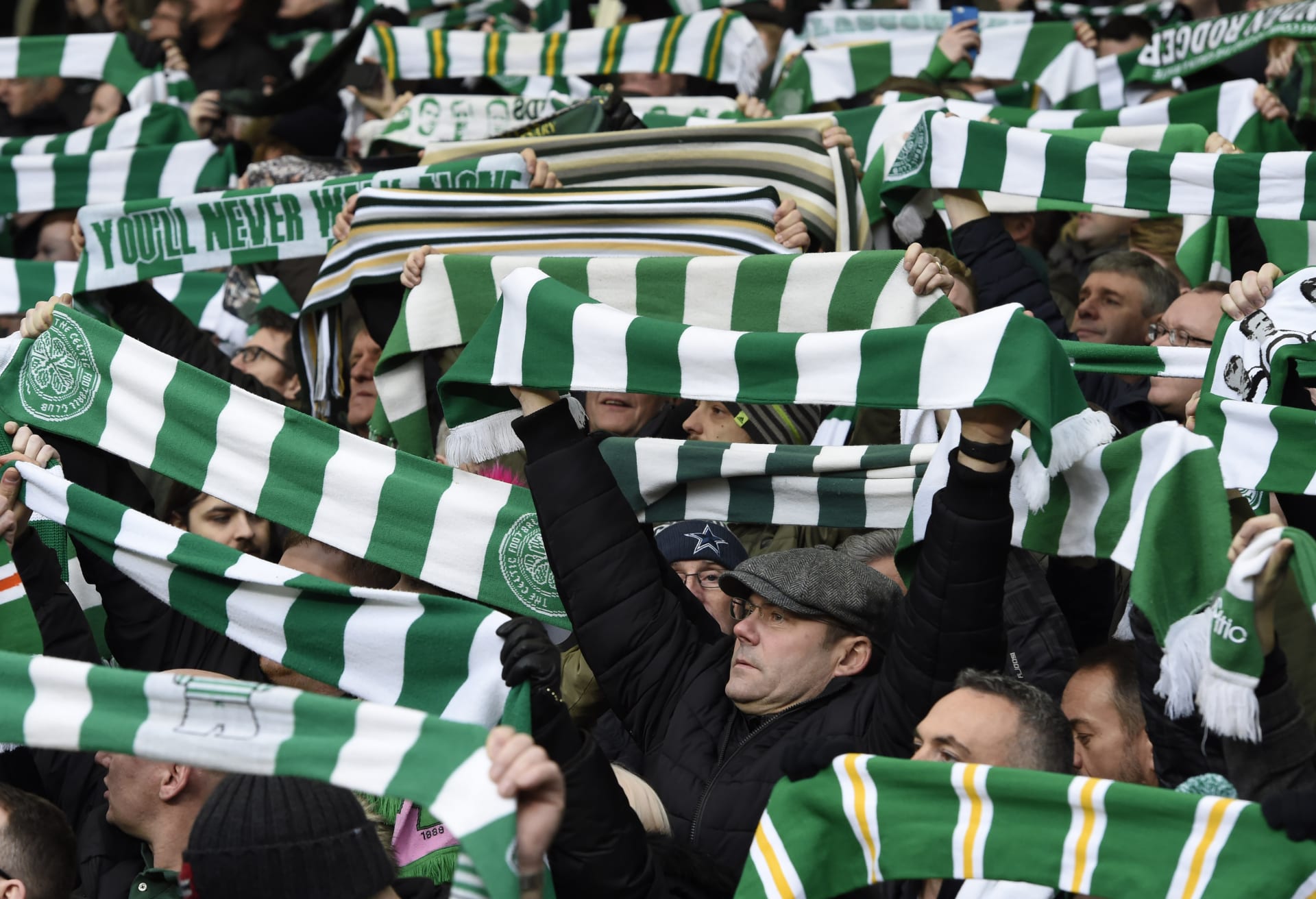 Fanoušci Celticu Glasgow