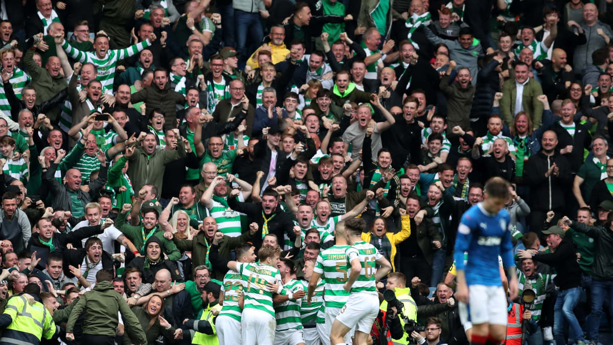 Zápasy mezi Rangers a Celticem bývají plné vášní.