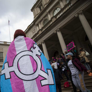 Transgender protest
