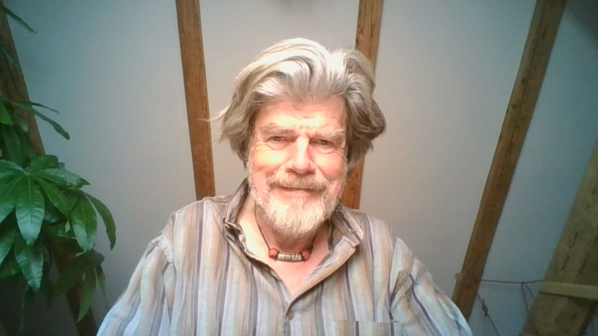 Horolezec Reinhold Messner byl hostem pořadu Interview CNN Prima NEWS.