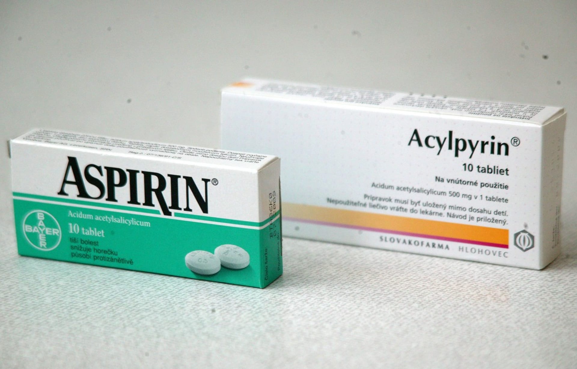 Aspirin nebo acylpyrin mohou pomoci v první fázi nemoci COVID-19. 