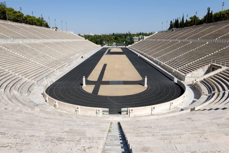 Nově zrekonstruovaný Panathénský stadion