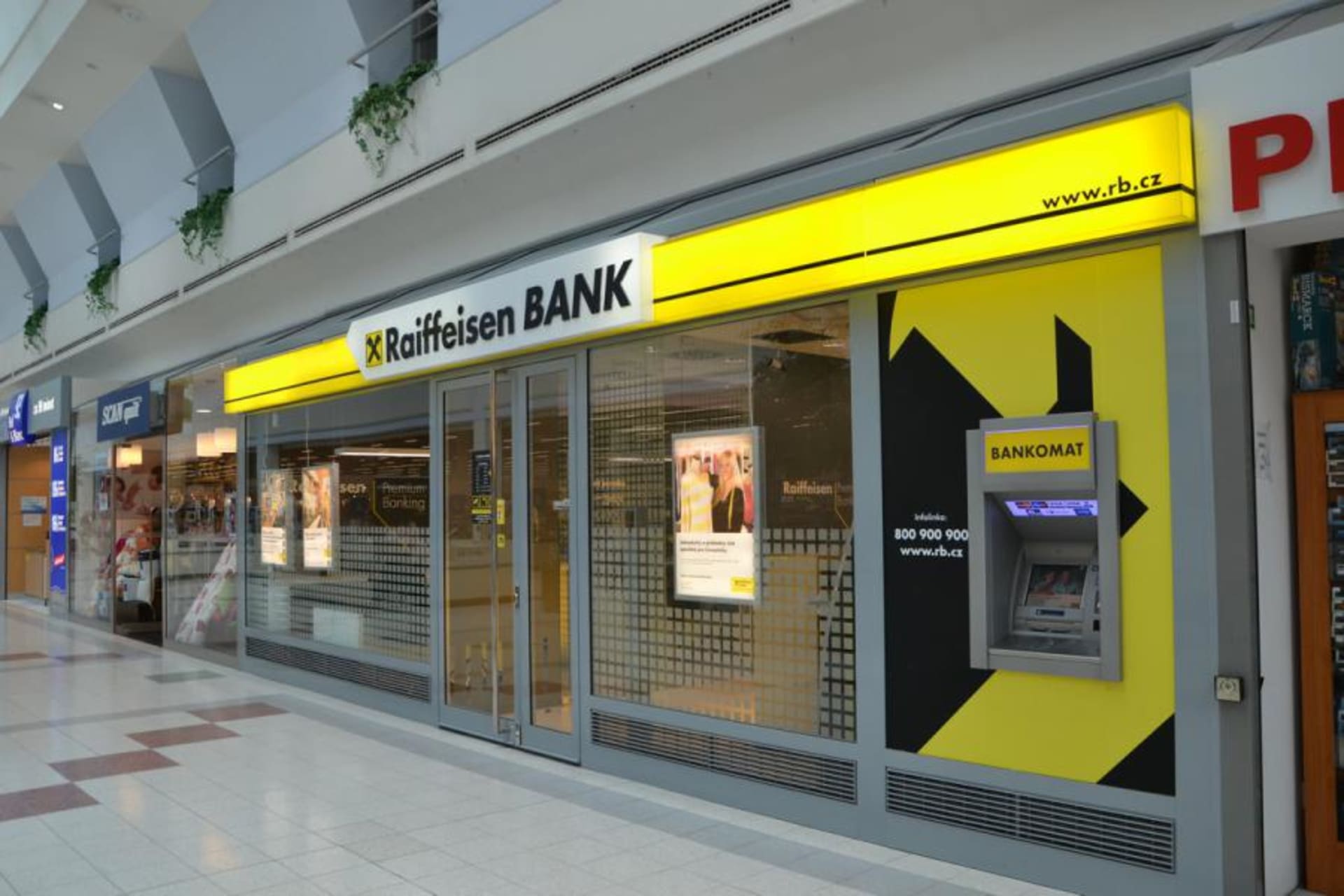Pobočka Raiffeisenbank v Praze