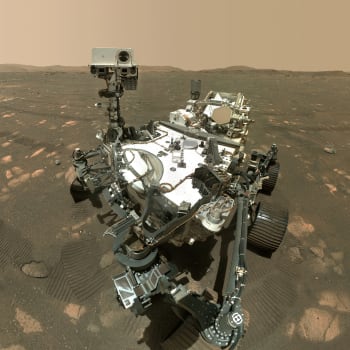 Selfie na Marsu