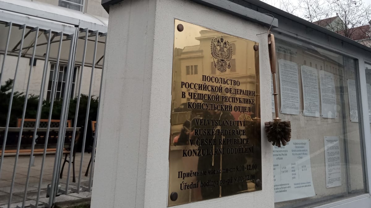 U ruské ambasády v Praze bude ulice Ukrajinských hrdinů