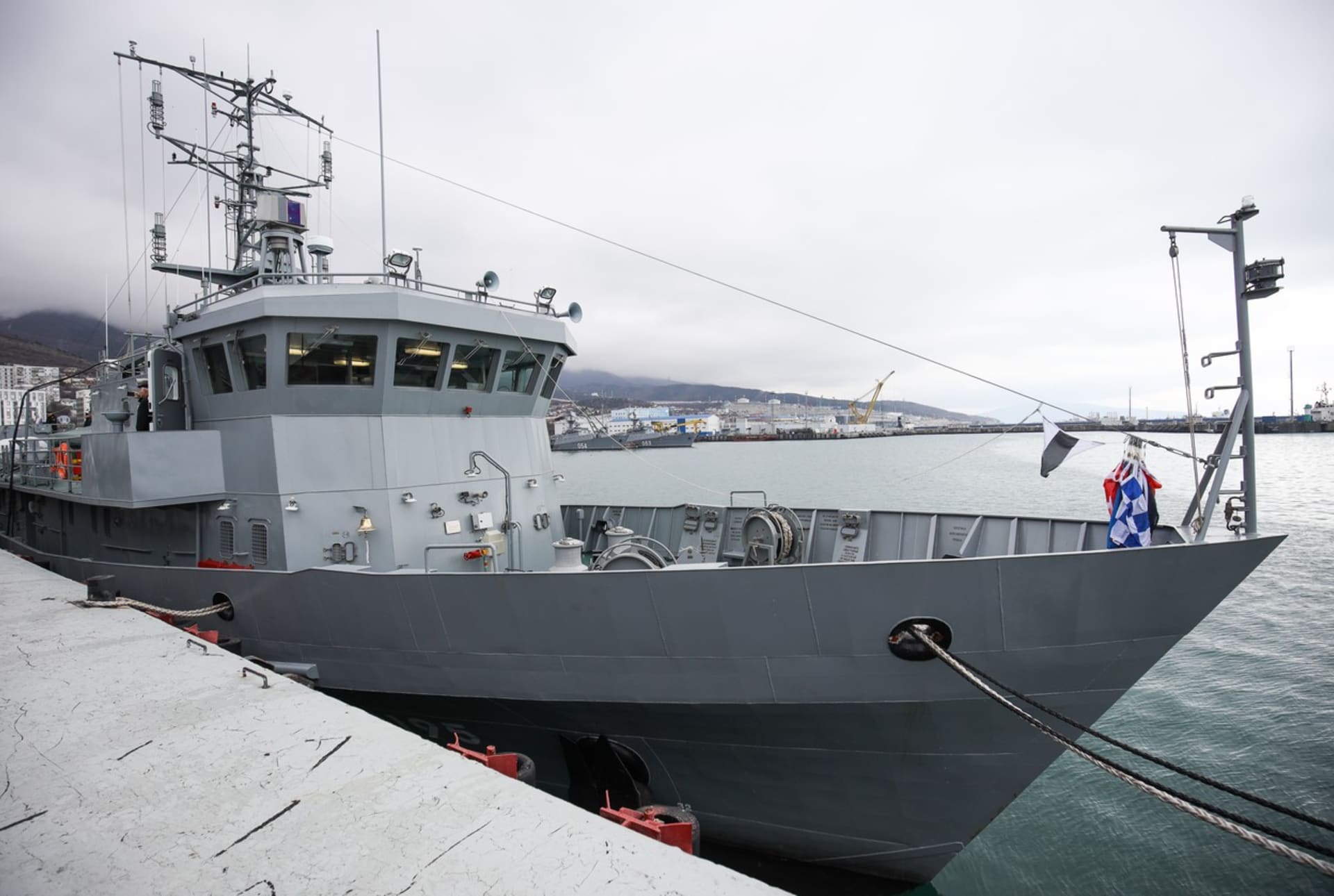 Loď ruského námořnictva (ilustrační foto)