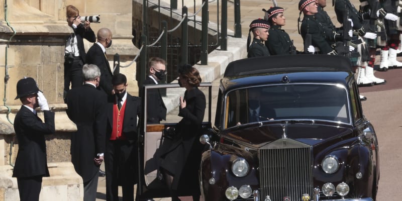 Vévodkyně Kate dorazila na Windsor.